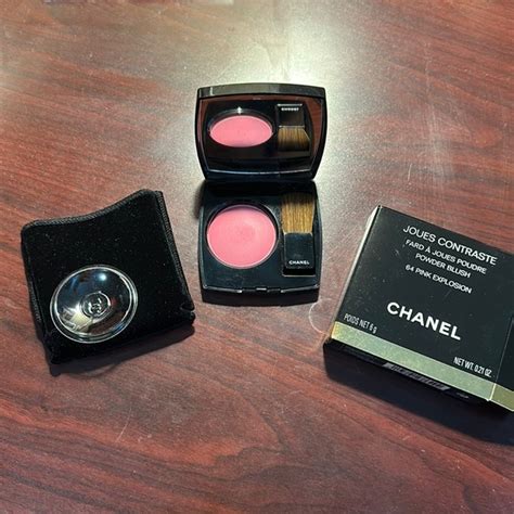 chanel blush 64 pink explosion|Chanel turbulent blush.